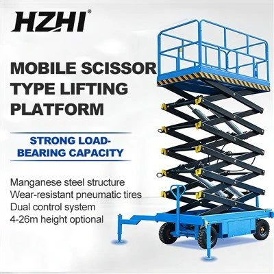 Mobilný hydraulický nožnicový zdvihák